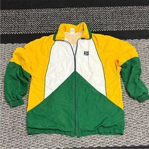 Vintage Chameleon South Africa Windbreaker Men’s M Colorblock Track Jacket Retro